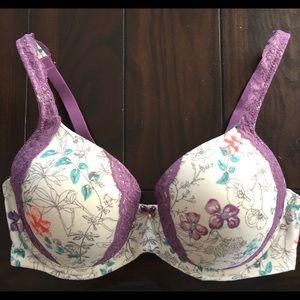 Soma Full Coverage Lace trim Bra size 36D
